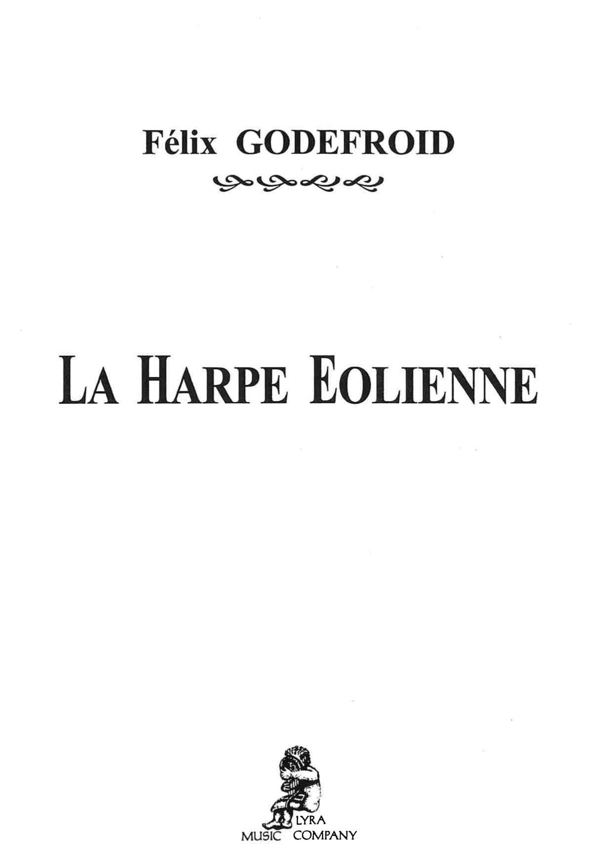GODEFROID Félix : La harpe éolienne