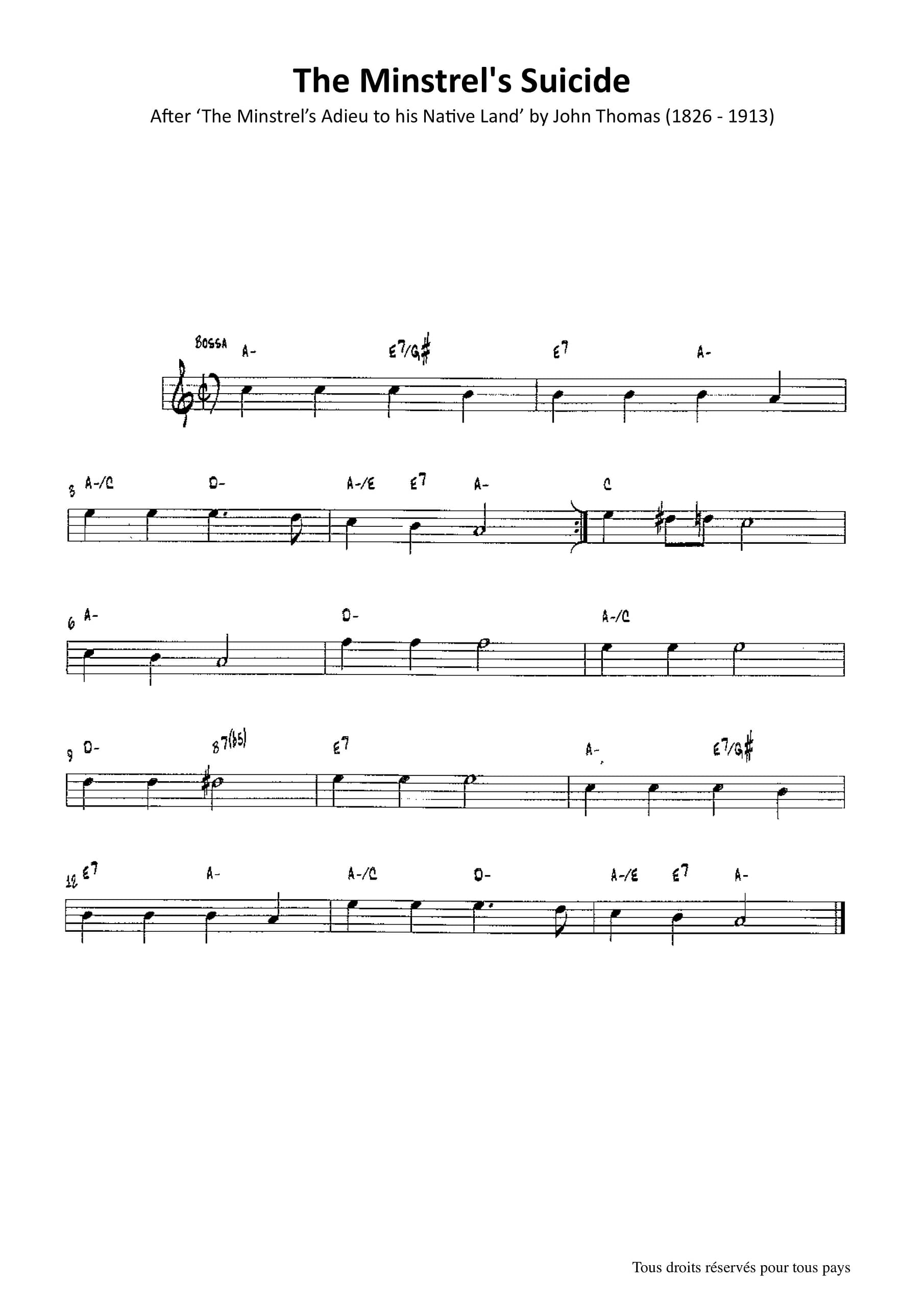 FRANCOIS Jakez: The Minstrel's Suicide (PDF zum herunterladen) – Bild 3