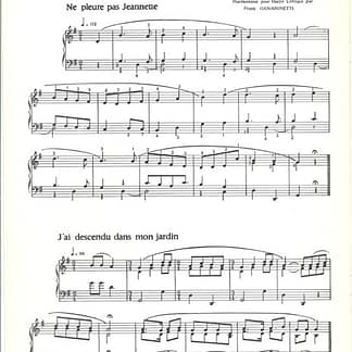 Anonymous : 22 Chansons Populaires / Giovaninetti LH