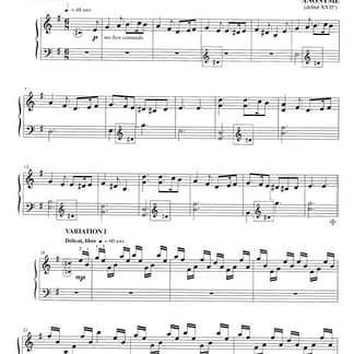 Anonymous : Variations on Greensleeves II arr. S.CHEFSON