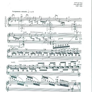 BEN-HAIM Paul : Poeme pour Harpe solo
