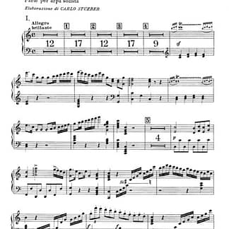 BOIELDIEU F.A : Concerto, harp part Ref NR124482