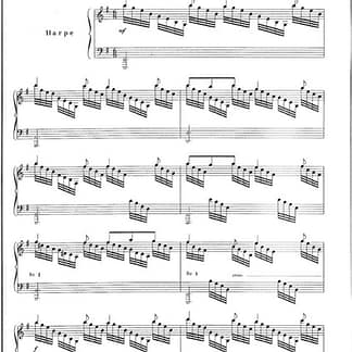 CHALLAN Annie : Cascades pour Harpe