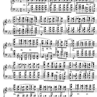 CHOPIN Frederic : 3 Etudes / Magistretti