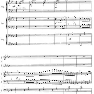 CURCIO Stephanie : Wind (Pedalharfen-Trio)