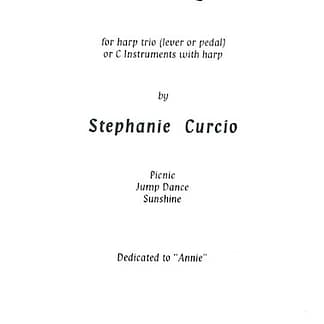 CURCIO Stephanie : Summer Day Suite - Harfen-Trio (PH/HH)