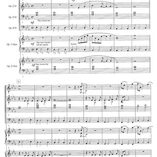 SCHONBERG C.M. : Les Miserables - Arr. Curcio / Harfen-Quartett