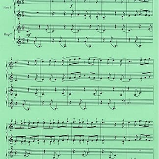 CURCIO Stephanie : Carol Of The Bagpipers - Harfen-Duett