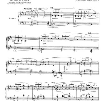 DEBUSSY Claude : Clair Lune-Reverie-Valse romantique JJ11040