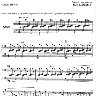 DEBUSSY Claude : Jardins Sous la Pluie Ref DD11487