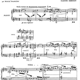 DEBUSSY Claude : La Fille aux Cheveux de Lin / Grandjany DD12116