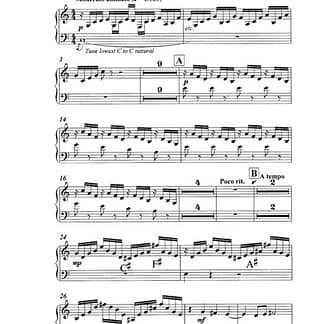 DEBUSSY Claude : "Doctor Gradus ad Parnassum" arr. Tony Bremner