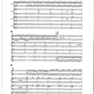 DEBUSSY Claude : The Snow is dancing arr. Tony Bremner, für Harfen-Quartett