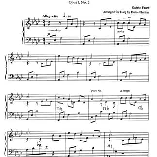 FAURE Gabriel : Mai Arr. D. Burton