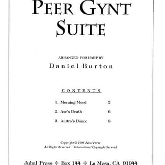 GRIEG Edvard : Peer Gynt Suite