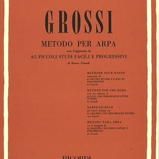 GROSSI Maria : Metodo Per Arpa (text in Italian) ER2200