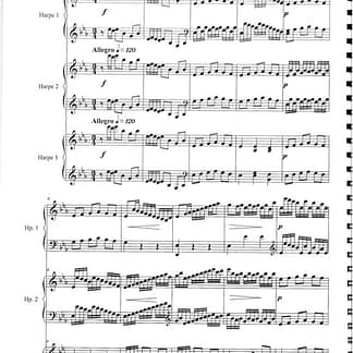 BACH J.S. : Prelude E Flat Major (Trio PH/HH) arr.GOURLAOUEN
