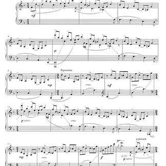 GUARDINO Christopher : Arabesque für Harfe solo