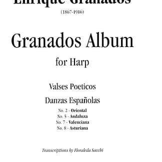 GRANADOS Enrique : Granados Album for Harp - HS 176