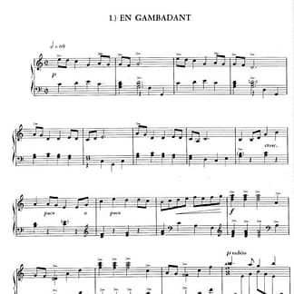 GUT Serge : Suite Champetre LH