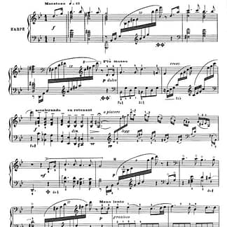 GRANDJANY Marcel : Fantaisie sur un Theme de Haydn