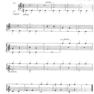 GRANDJANY Marcel : First Grade Pieces (17 Solos) (PH/HH)