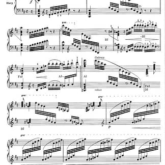 GRANDJANY Marcel : Cadenza from Lucia di Lammermoor
