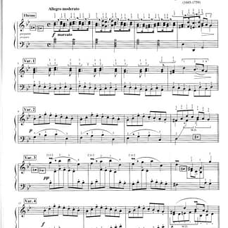 HAENDEL Georg Friedrich : OUT OF PRINT! Concerto in B Flat for harp and organ
