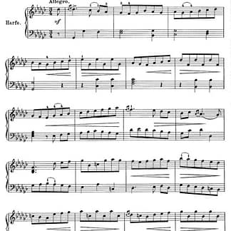 HAENDEL Georg Friedrich : Courante / Magistretti