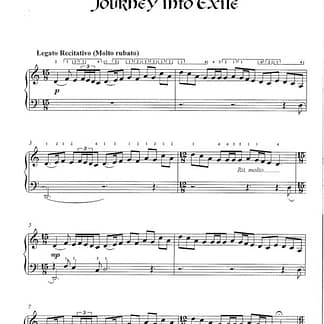 HARBISON Janet : Journey into Exile & Suantrai (Harp solo)
