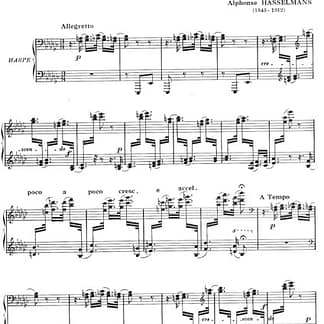 HASSELMANS Alphonse : Gnomes Opus 49 for harp
