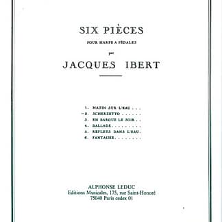 IBERT Jacques : 2. Scherzetto
