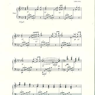 JAMET Pierre : Assez Lent for harp