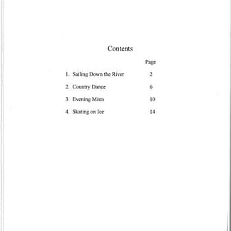 KANGA Skaila : Miniatures for harp solo or harp duet, 2nd part optional