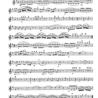 KRUMPHOLTZ Johann : Sonata II, für Flöte/Violine und Harfe