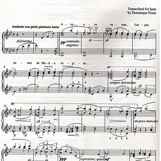 LISZT Frantz : 3 Nocturnes / Magistretti