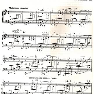 LISZT Franz : Romance - REF.CT113