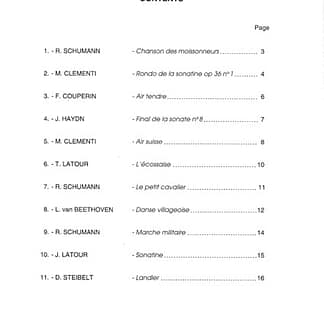 LE DENTU Odette : Pieces Classiques Vol 4 LH