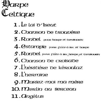 MEGEVAND Denise : 12 Morceaux du Moyen-Age LH