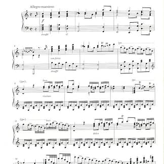 MARIN Marie-Martin : Sonata op. 32 per Arpa (Pasetti) - MAG 11