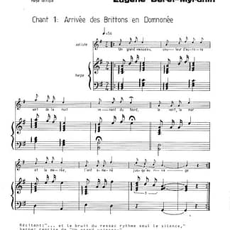 MYRDHIN & ZIL : Gorc'han Judicael - Oratorio LH harp part