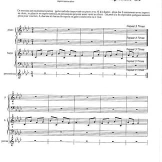 MYRDHIN & ZIL : Galet Rif et Plinn for LH, piano and percussion