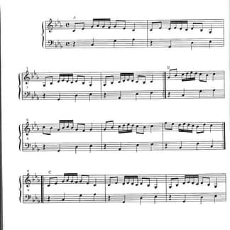 MYRDHIN & ZIL : Deut da Zansal - andro et gavotte for LH or piano