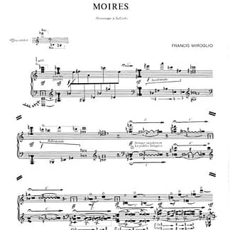 MIROGLIO Francis : Moires