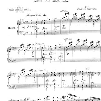 OBERTHÜR Charles: Le Sylphe - Morceau Gacieux