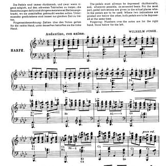 POSSE Wilhem : 8 Grandes Etudes de Concert