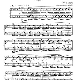 CHOPIN F. : Etude in Ab Major (PH) arr.PRATT S.