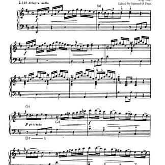 BENDA F. : Sonata (PH) - arr. PRATT S.