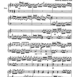 SCARLATTI A. : 2 Toccatas arr.PRATT S. (PH)