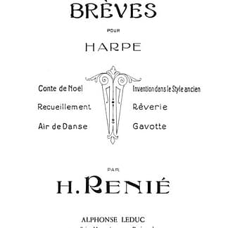 RENIE Henriette : 6 Pieces Breves